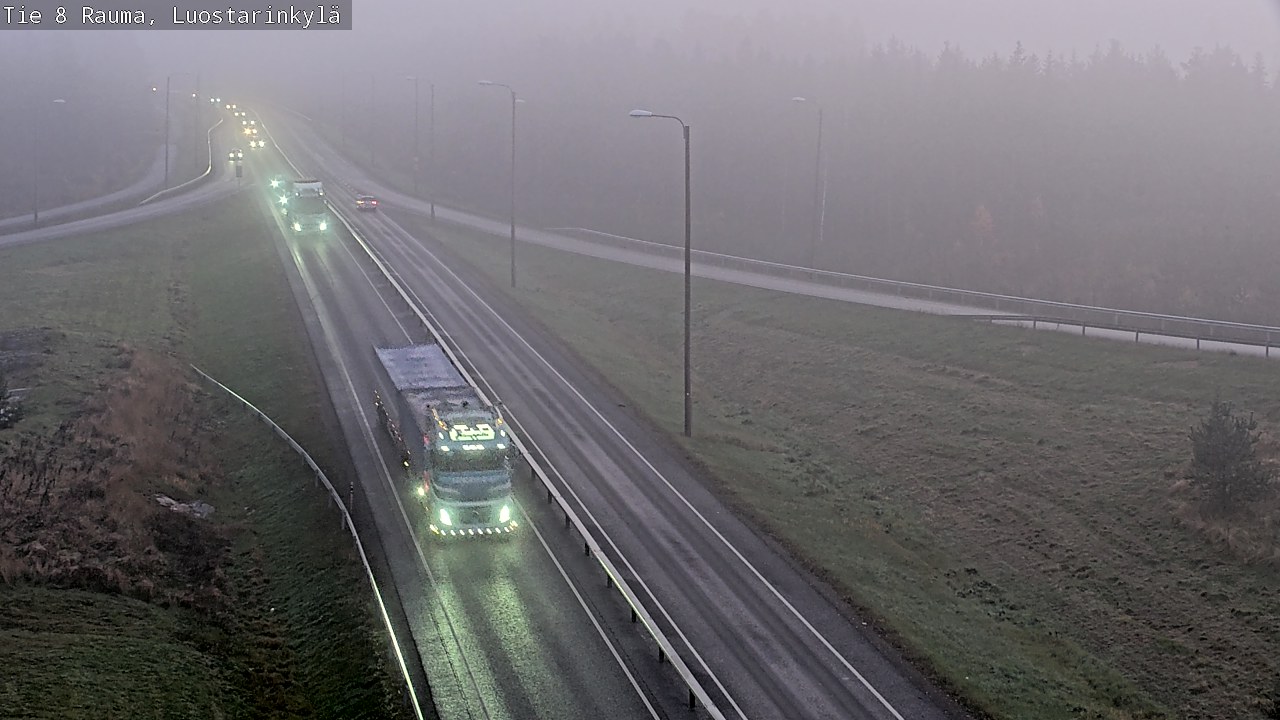 Kelikamerat Kuva Tie 8 Rauma, Luostarinkylä, Rauma, Satakunta