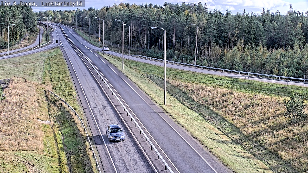 Weather Camera Image Road 8 Rauma, Luostarinkylä, Rauma, Satakunta