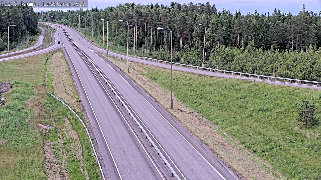 Kelikamerat Kuva Tie 8 Rauma, Luostarinkylä, Rauma, Satakunta