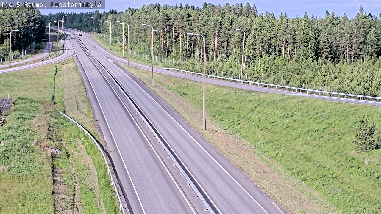 Kelikamerat Kuva Tie 8 Rauma, Luostarinkylä, Rauma, Satakunta