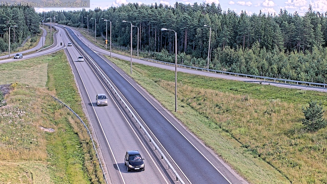 Kelikamerat Kuva Tie 8 Rauma, Luostarinkylä, Rauma, Satakunta