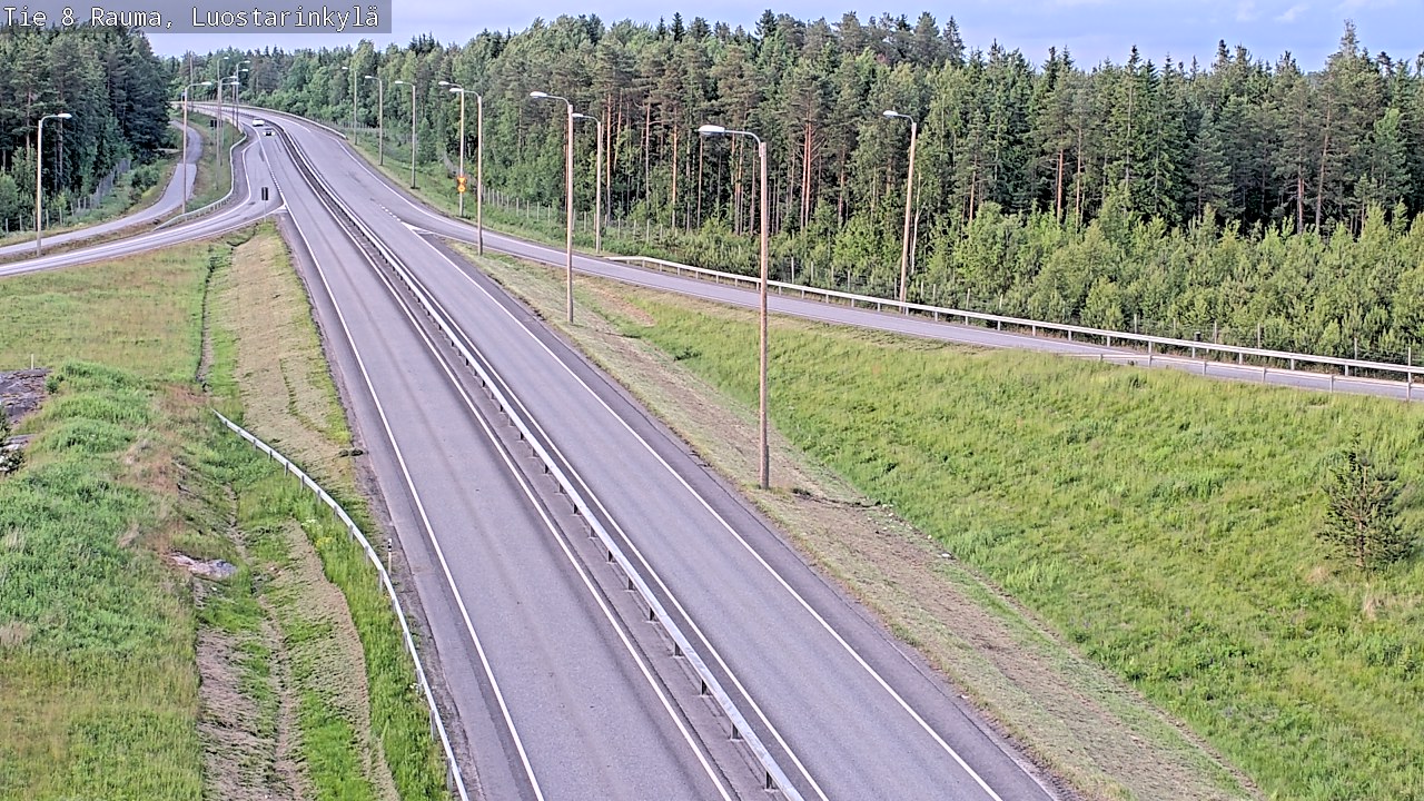Kelikamerat Kuva Tie 8 Rauma, Luostarinkylä, Rauma, Satakunta