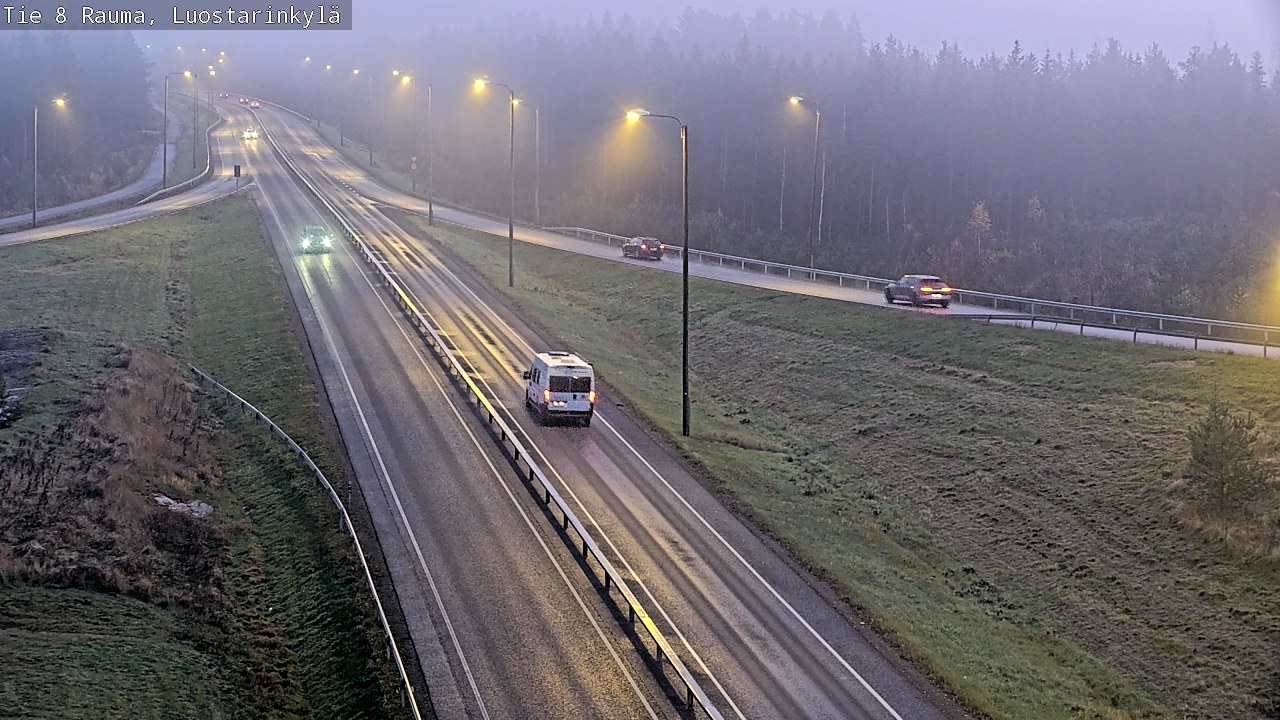 Kelikamerat Kuva Tie 8 Rauma, Luostarinkylä, Rauma, Satakunta