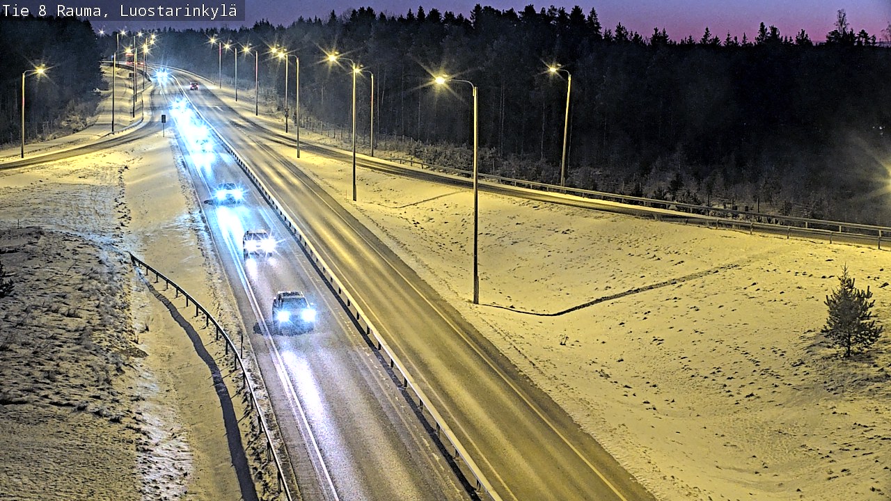 Kelikamerat Kuva Tie 8 Rauma, Luostarinkylä, Rauma, Satakunta