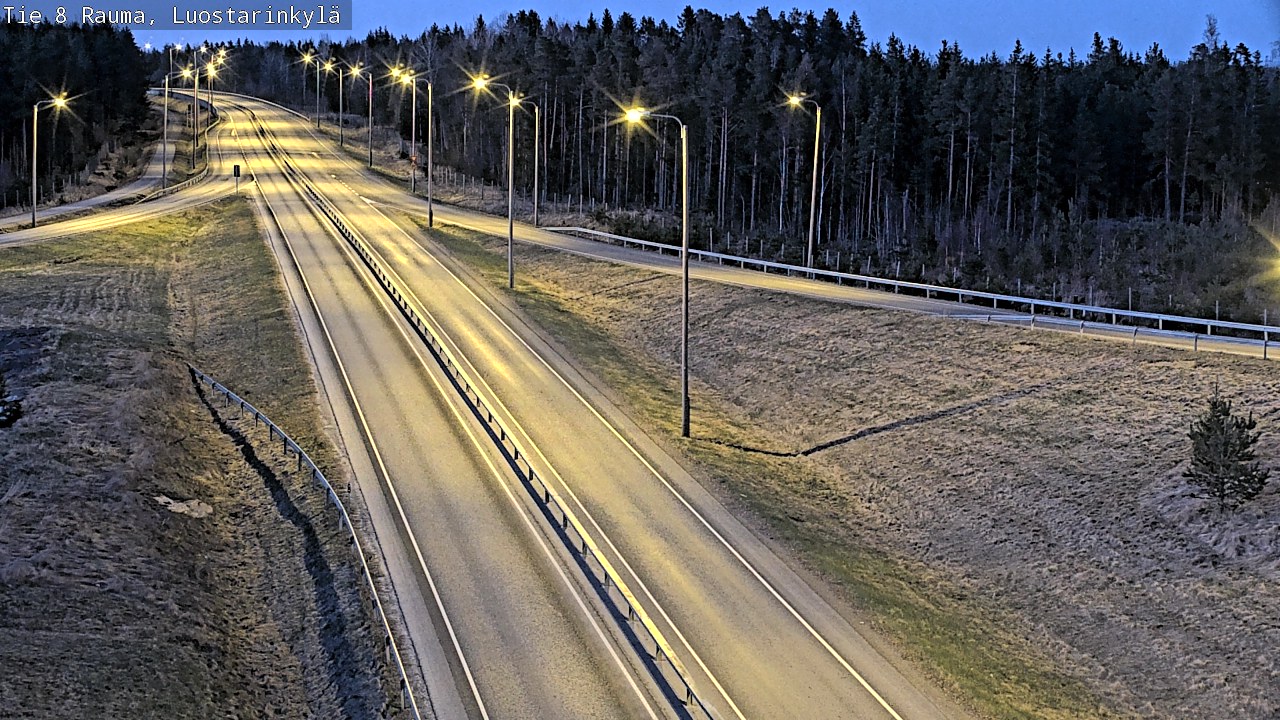 Kelikamerat Kuva Tie 8 Rauma, Luostarinkylä, Rauma, Satakunta