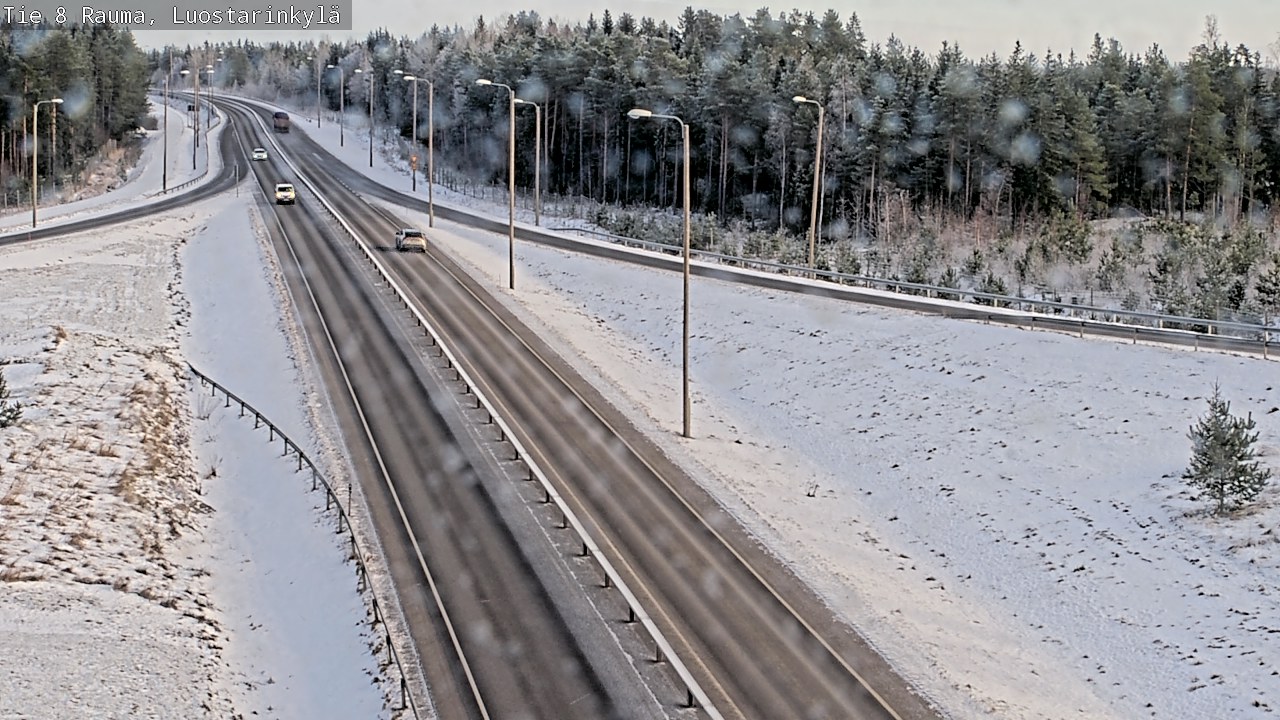 Kelikamerat Kuva Tie 8 Rauma, Luostarinkylä, Rauma, Satakunta