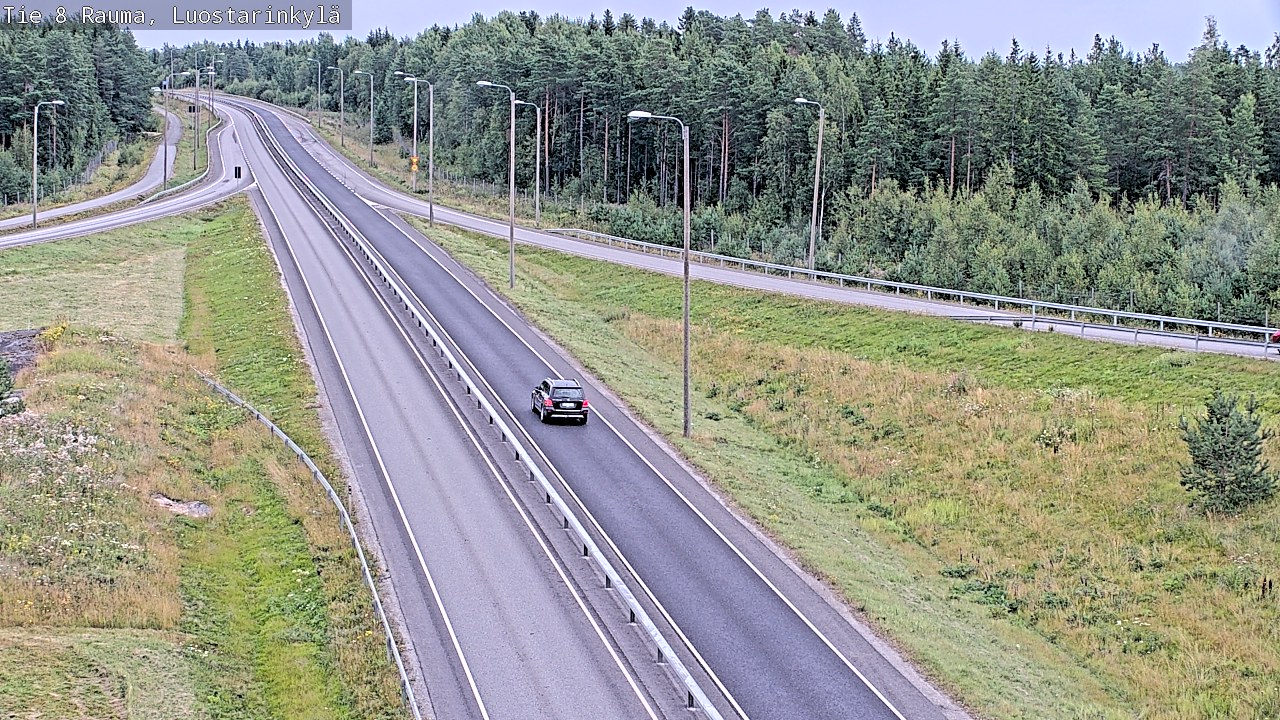 Weather Camera Image Road 8 Rauma, Luostarinkylä, Rauma, Satakunta