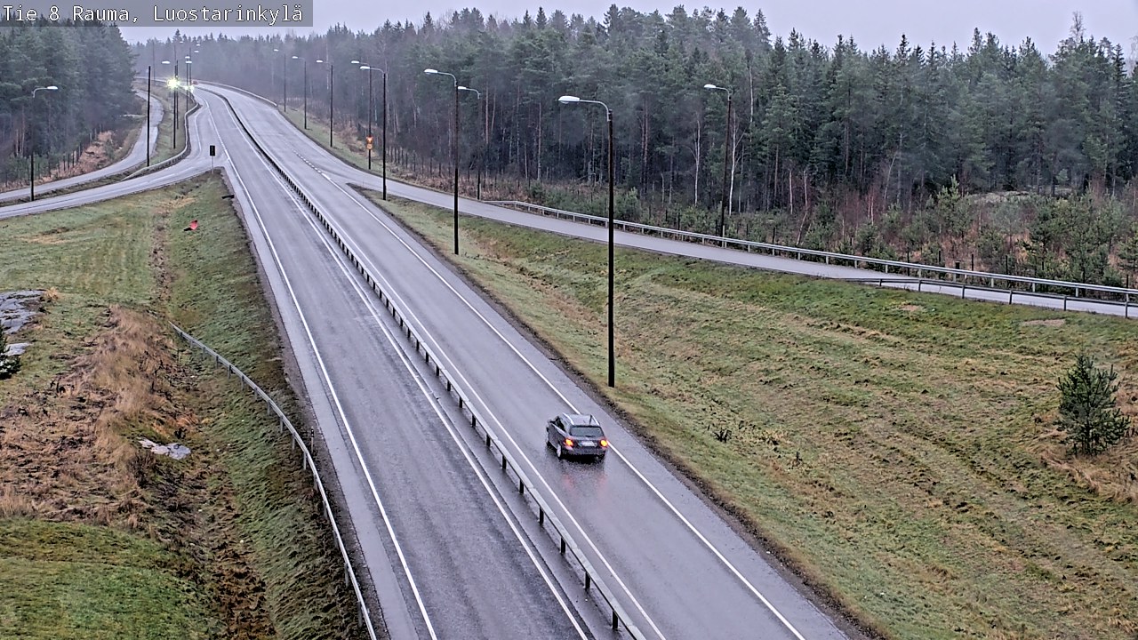 Kelikamerat Kuva Tie 8 Rauma, Luostarinkylä, Rauma, Satakunta