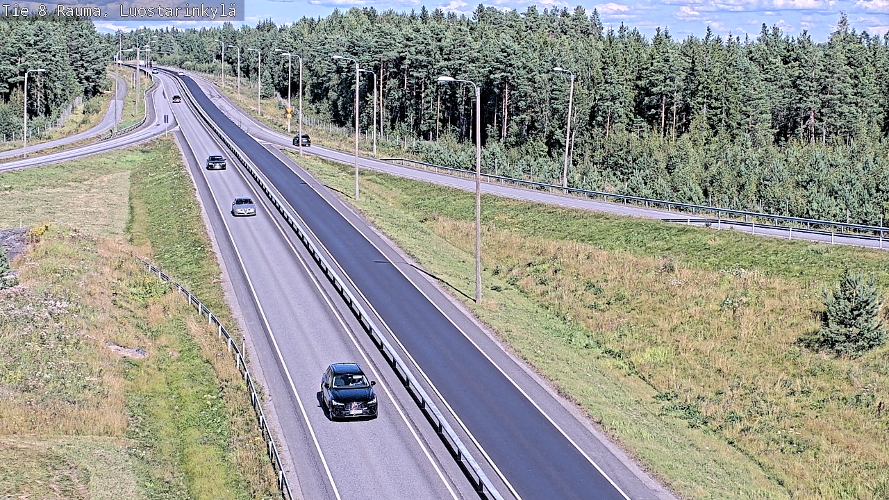 Kelikamerat Kuva Tie 8 Rauma, Luostarinkylä, Rauma, Satakunta