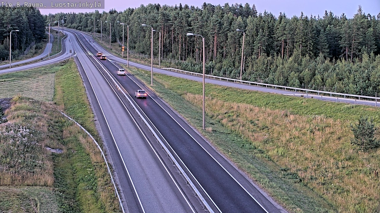 Kelikamerat Kuva Tie 8 Rauma, Luostarinkylä, Rauma, Satakunta