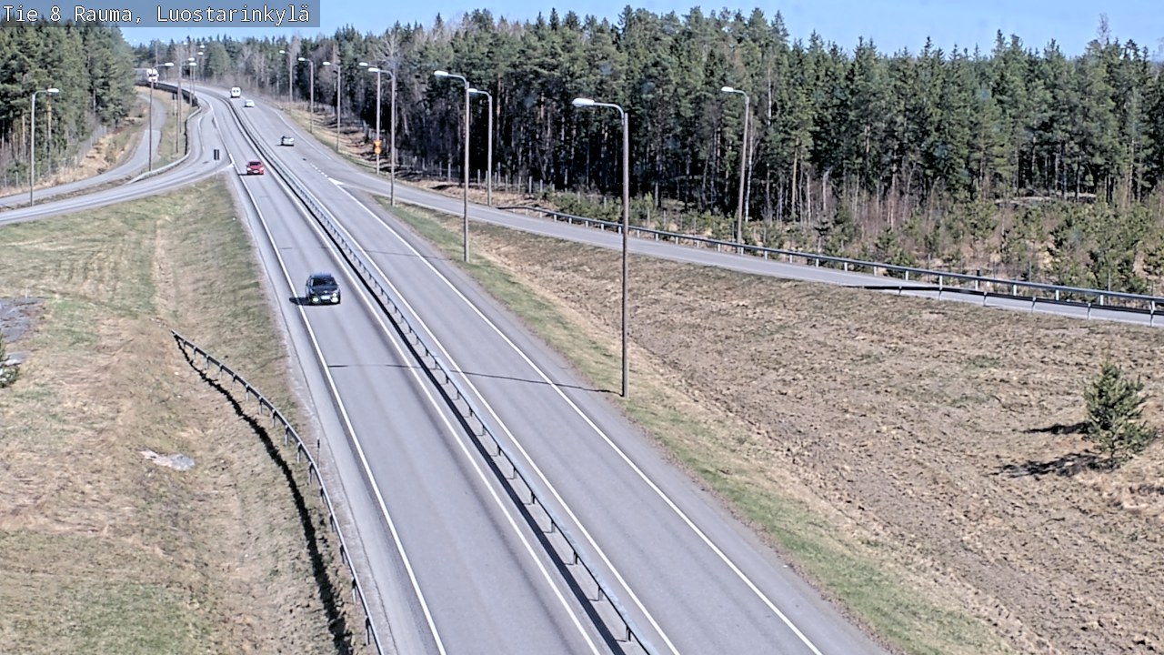 Kelikamerat Kuva Tie 8 Rauma, Luostarinkylä, Rauma, Satakunta