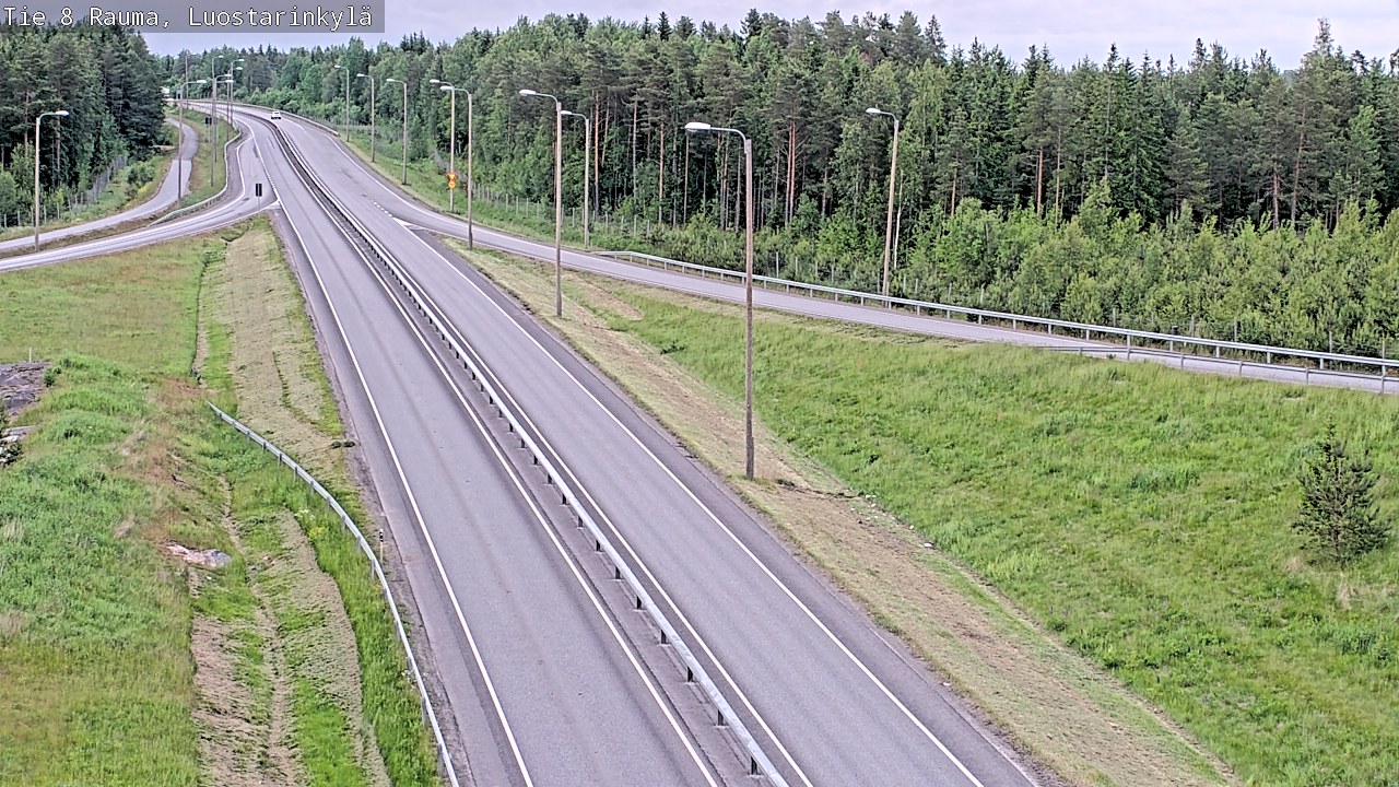 Kelikamerat Kuva Tie 8 Rauma, Luostarinkylä, Rauma, Satakunta