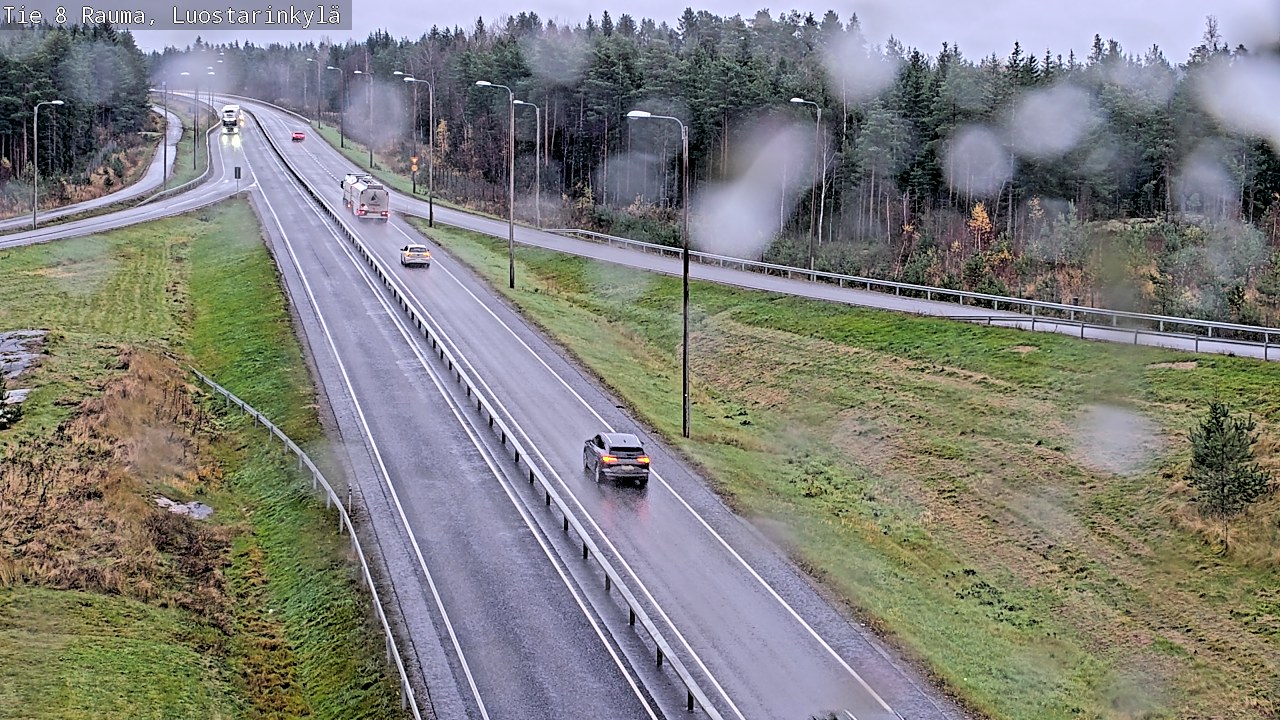 Kelikamerat Kuva Tie 8 Rauma, Luostarinkylä, Rauma, Satakunta