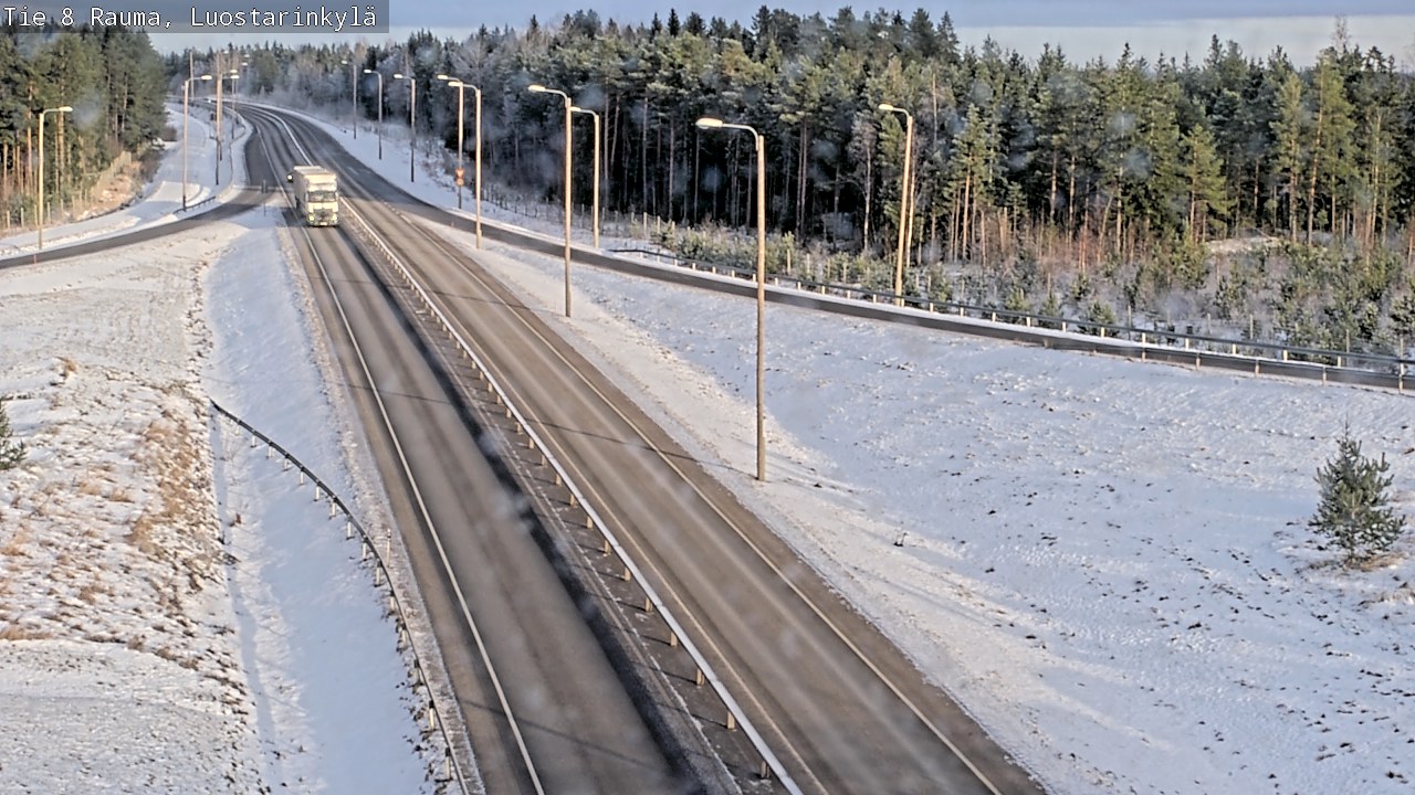 Kelikamerat Kuva Tie 8 Rauma, Luostarinkylä, Rauma, Satakunta