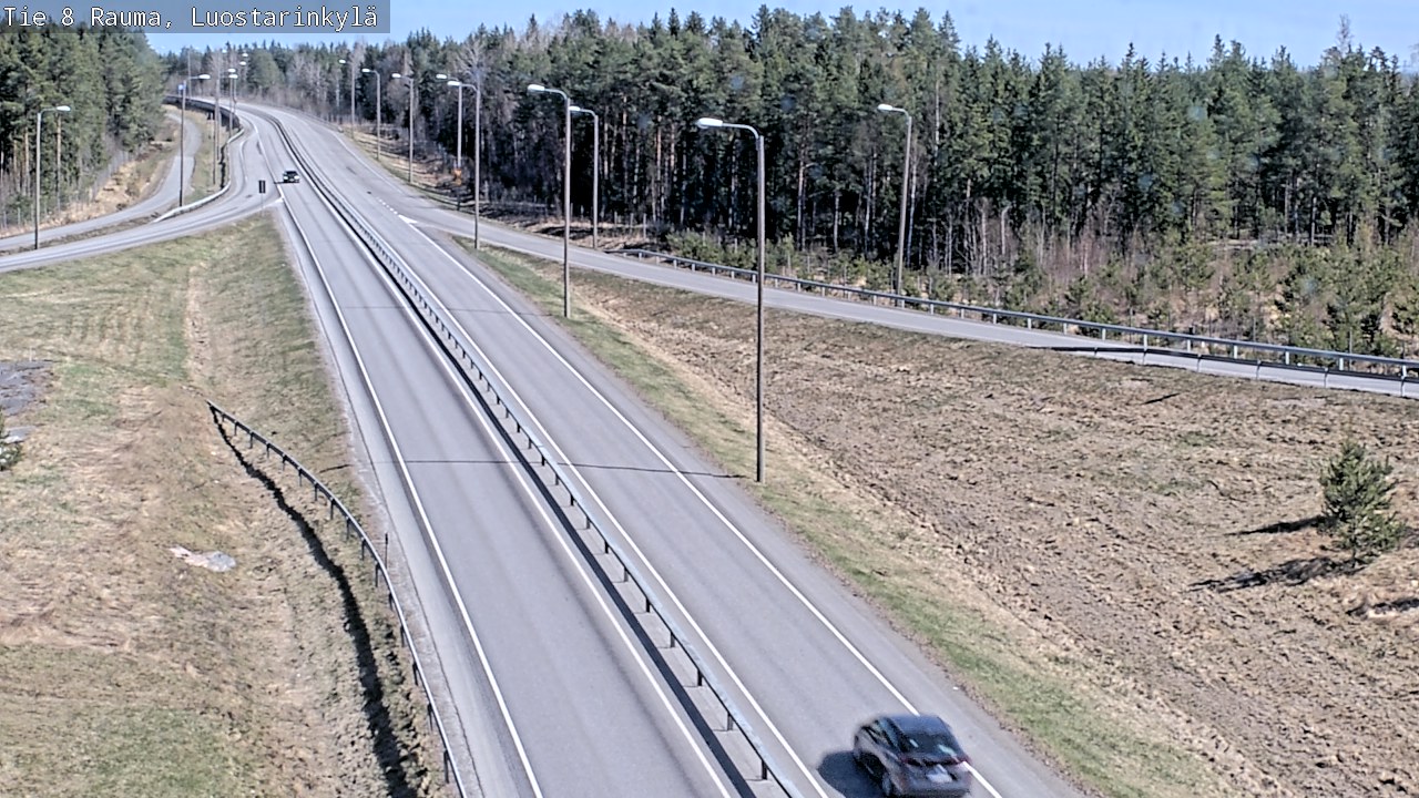 Kelikamerat Kuva Tie 8 Rauma, Luostarinkylä, Rauma, Satakunta