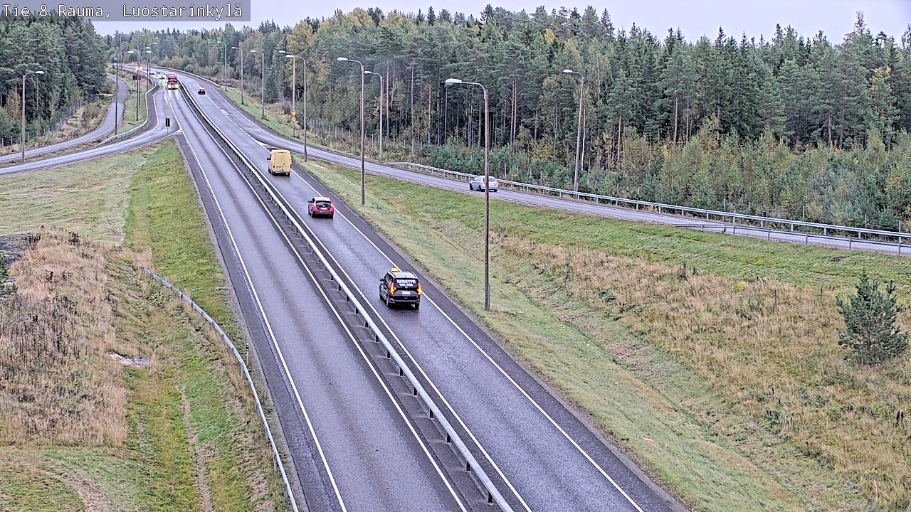 Kelikamerat Kuva Tie 8 Rauma, Luostarinkylä, Rauma, Satakunta