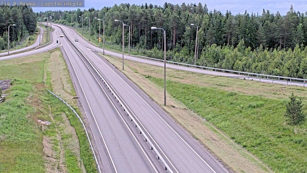 Kelikamerat Kuva Tie 8 Rauma, Luostarinkylä, Rauma, Satakunta