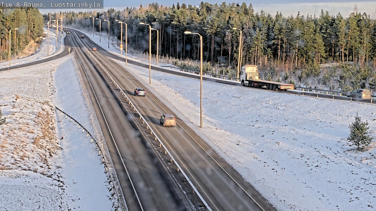 Kelikamerat Kuva Tie 8 Rauma, Luostarinkylä, Rauma, Satakunta