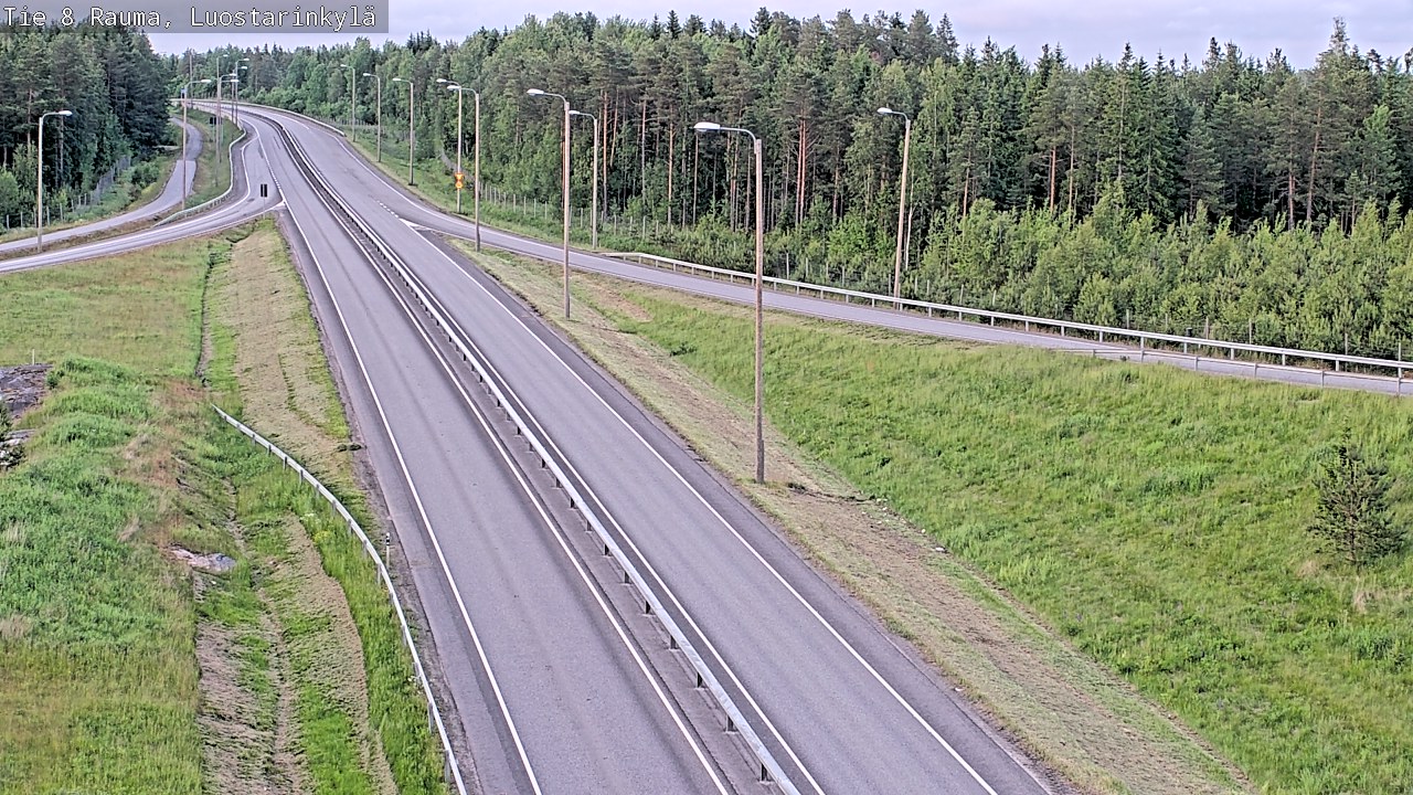 Kelikamerat Kuva Tie 8 Rauma, Luostarinkylä, Rauma, Satakunta