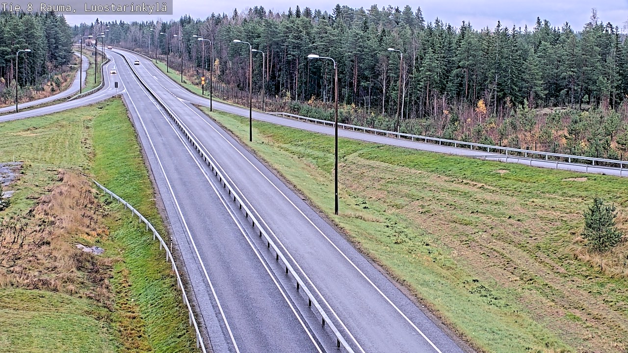 Kelikamerat Kuva Tie 8 Rauma, Luostarinkylä, Rauma, Satakunta