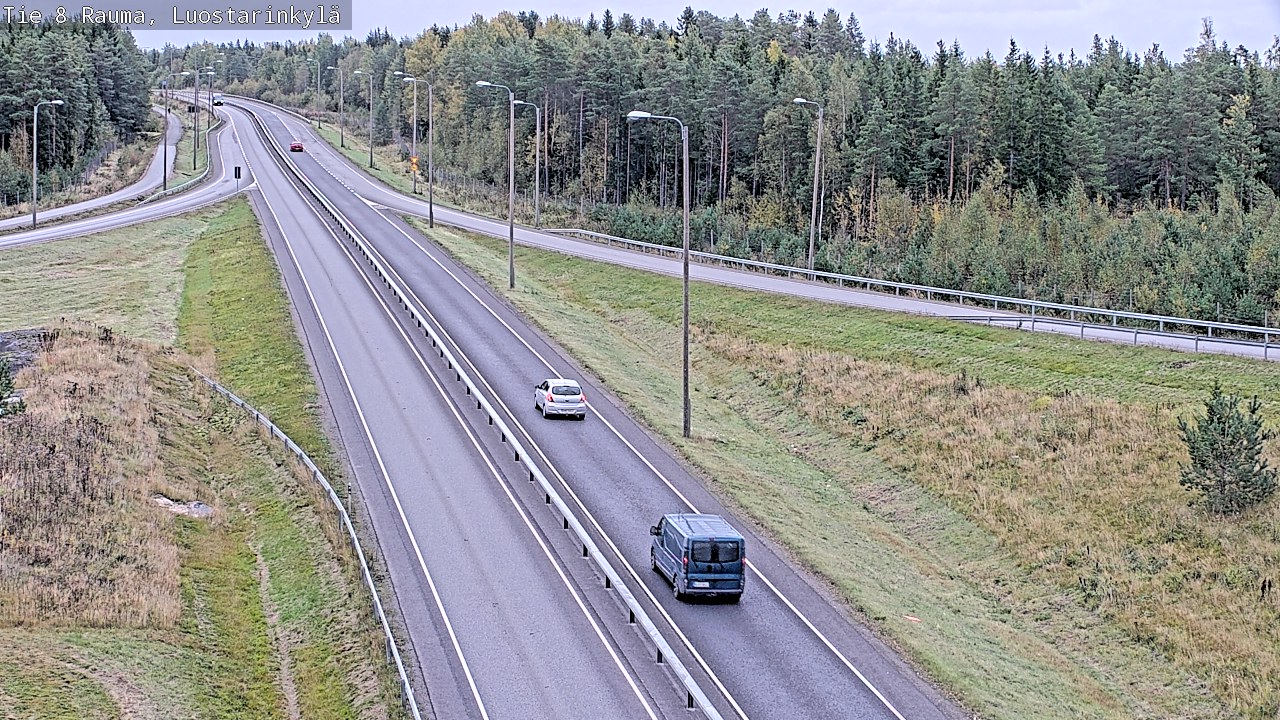 Kelikamerat Kuva Tie 8 Rauma, Luostarinkylä, Rauma, Satakunta