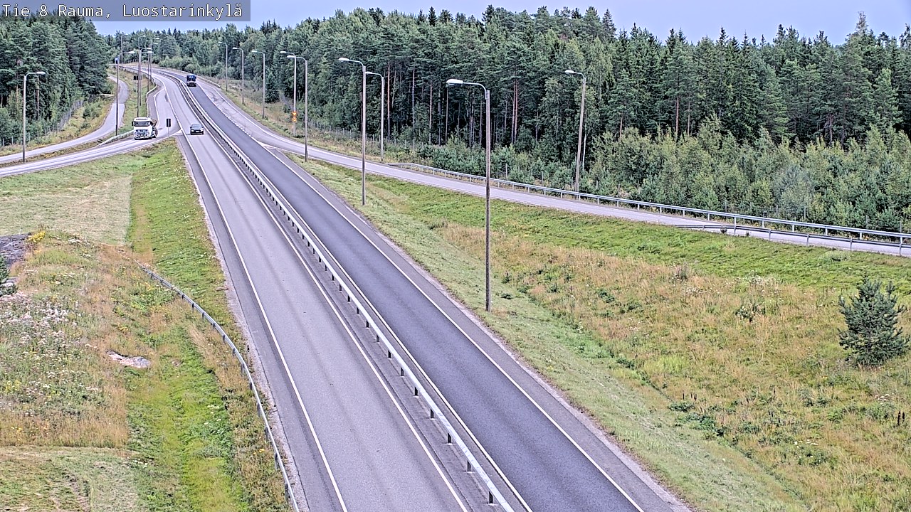 Weather Camera Image Road 8 Rauma, Luostarinkylä, Rauma, Satakunta