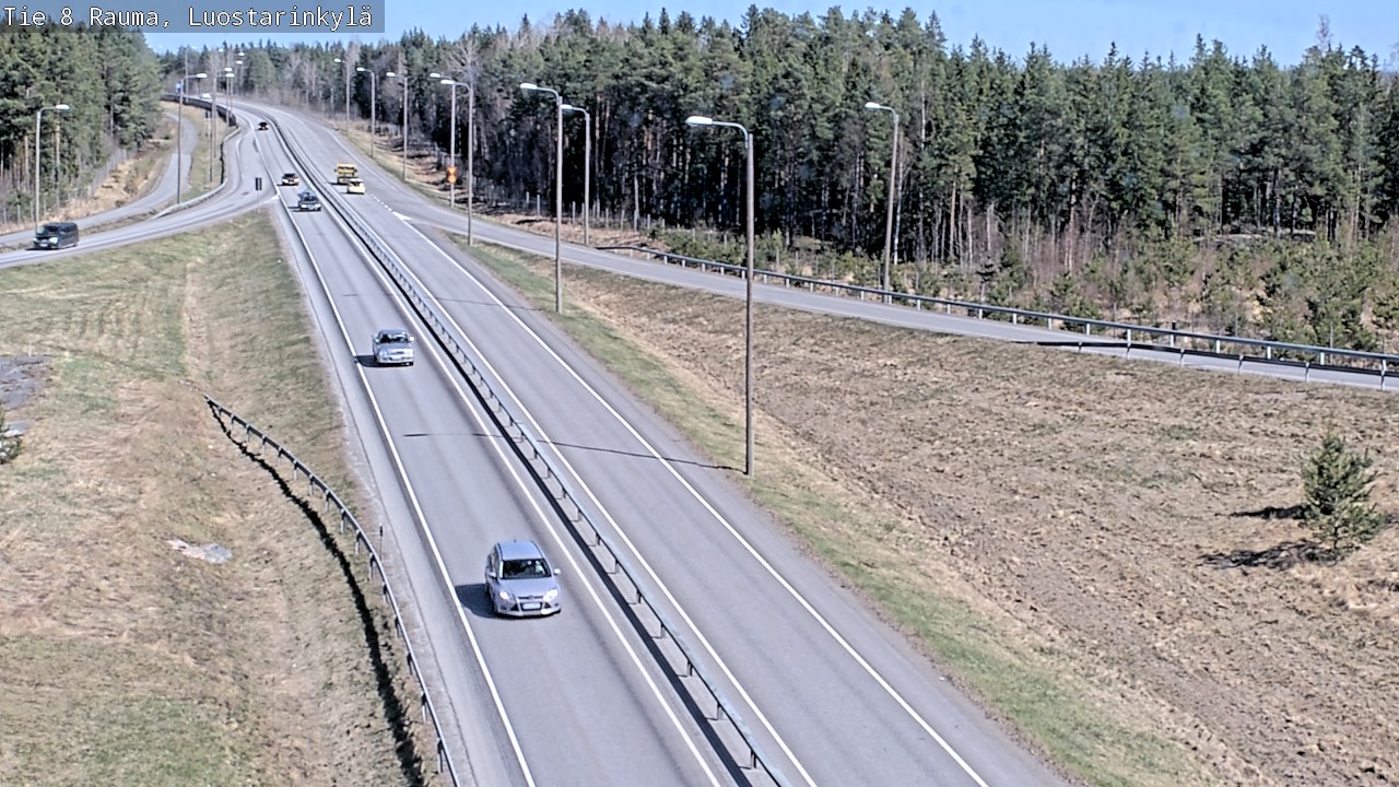 Kelikamerat Kuva Tie 8 Rauma, Luostarinkylä, Rauma, Satakunta