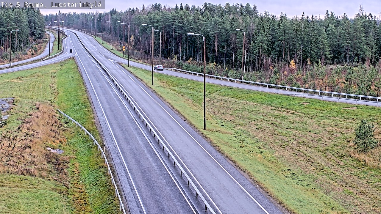 Kelikamerat Kuva Tie 8 Rauma, Luostarinkylä, Rauma, Satakunta
