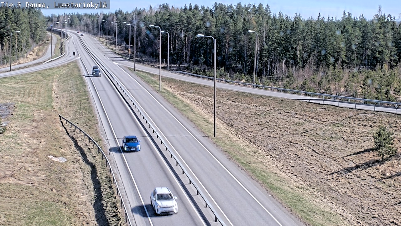 Kelikamerat Kuva Tie 8 Rauma, Luostarinkylä, Rauma, Satakunta