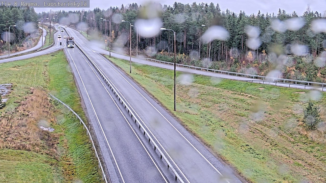 Kelikamerat Kuva Tie 8 Rauma, Luostarinkylä, Rauma, Satakunta