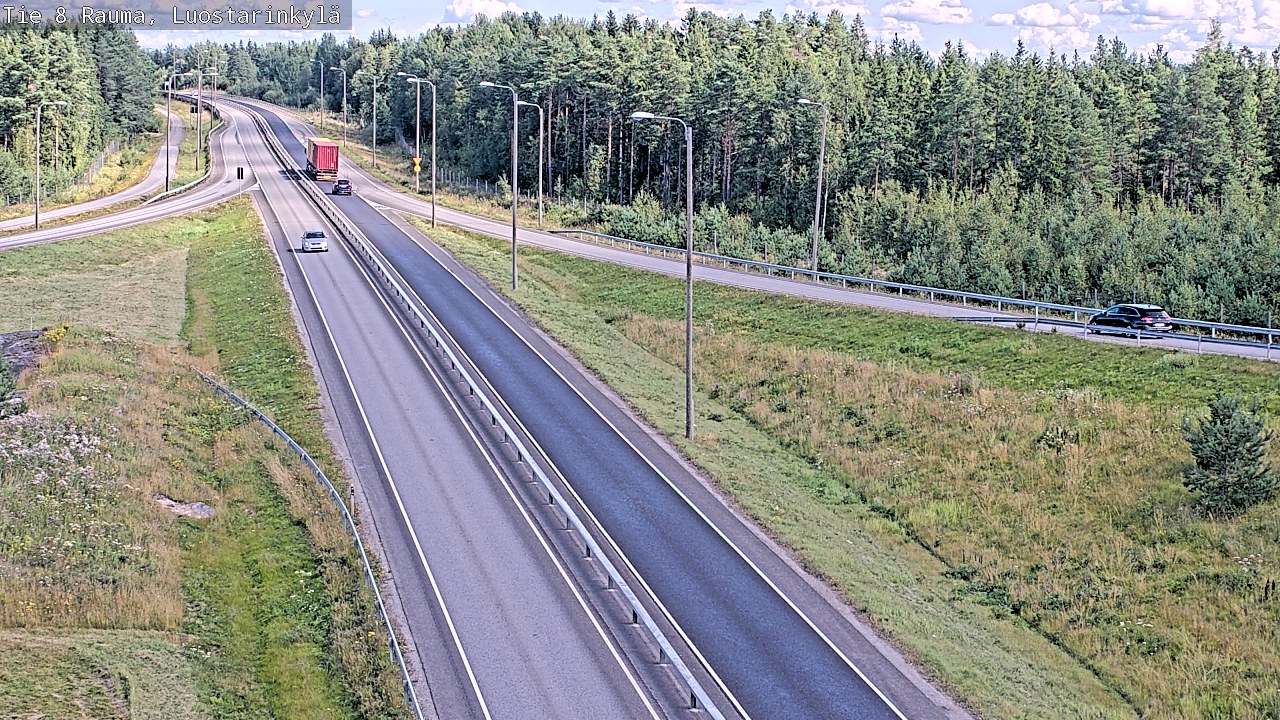 Kelikamerat Kuva Tie 8 Rauma, Luostarinkylä, Rauma, Satakunta