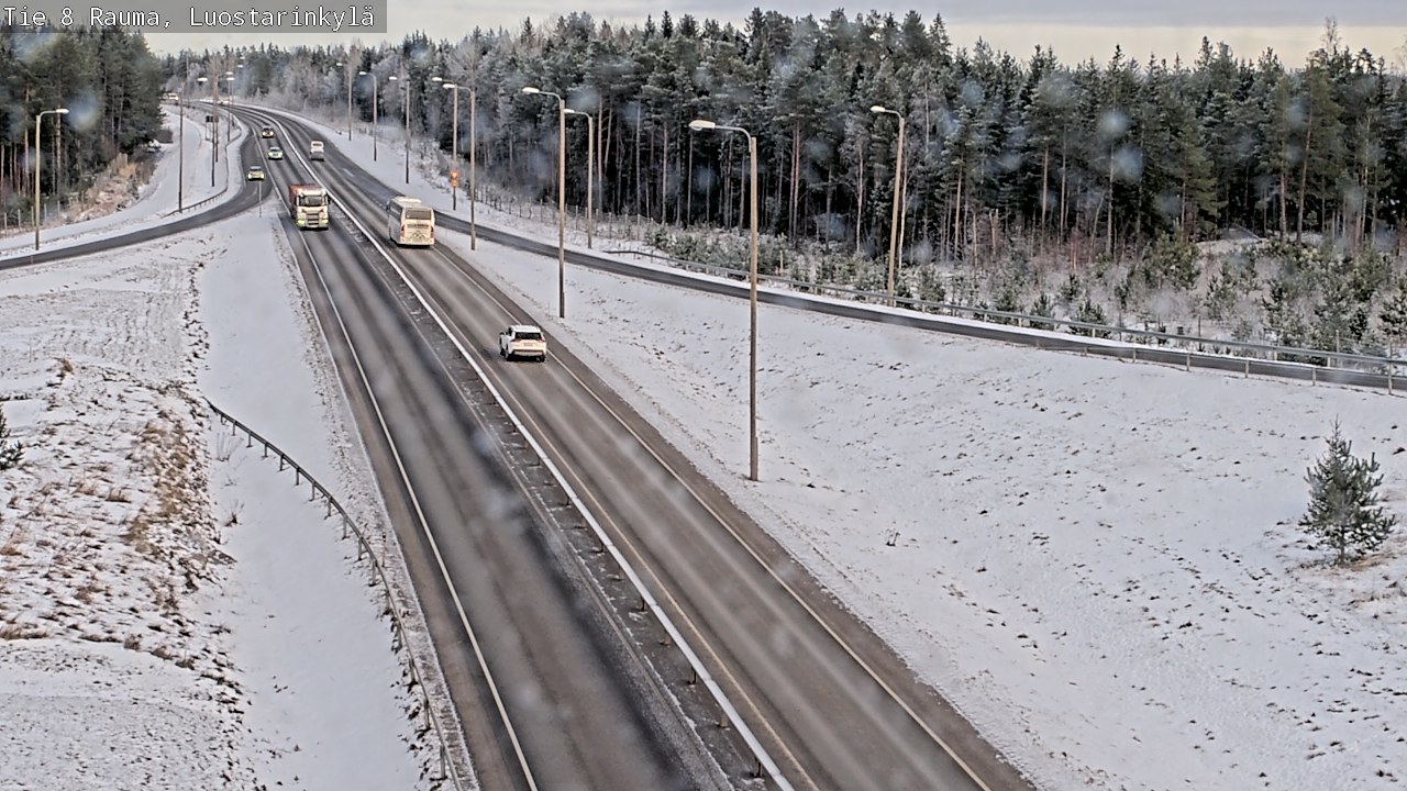 Kelikamerat Kuva Tie 8 Rauma, Luostarinkylä, Rauma, Satakunta