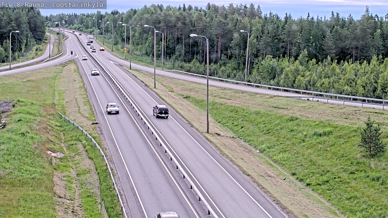 Kelikamerat Kuva Tie 8 Rauma, Luostarinkylä, Rauma, Satakunta