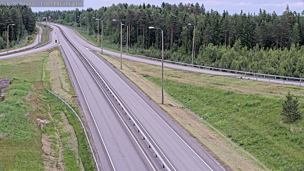 Kelikamerat Kuva Tie 8 Rauma, Luostarinkylä, Rauma, Satakunta