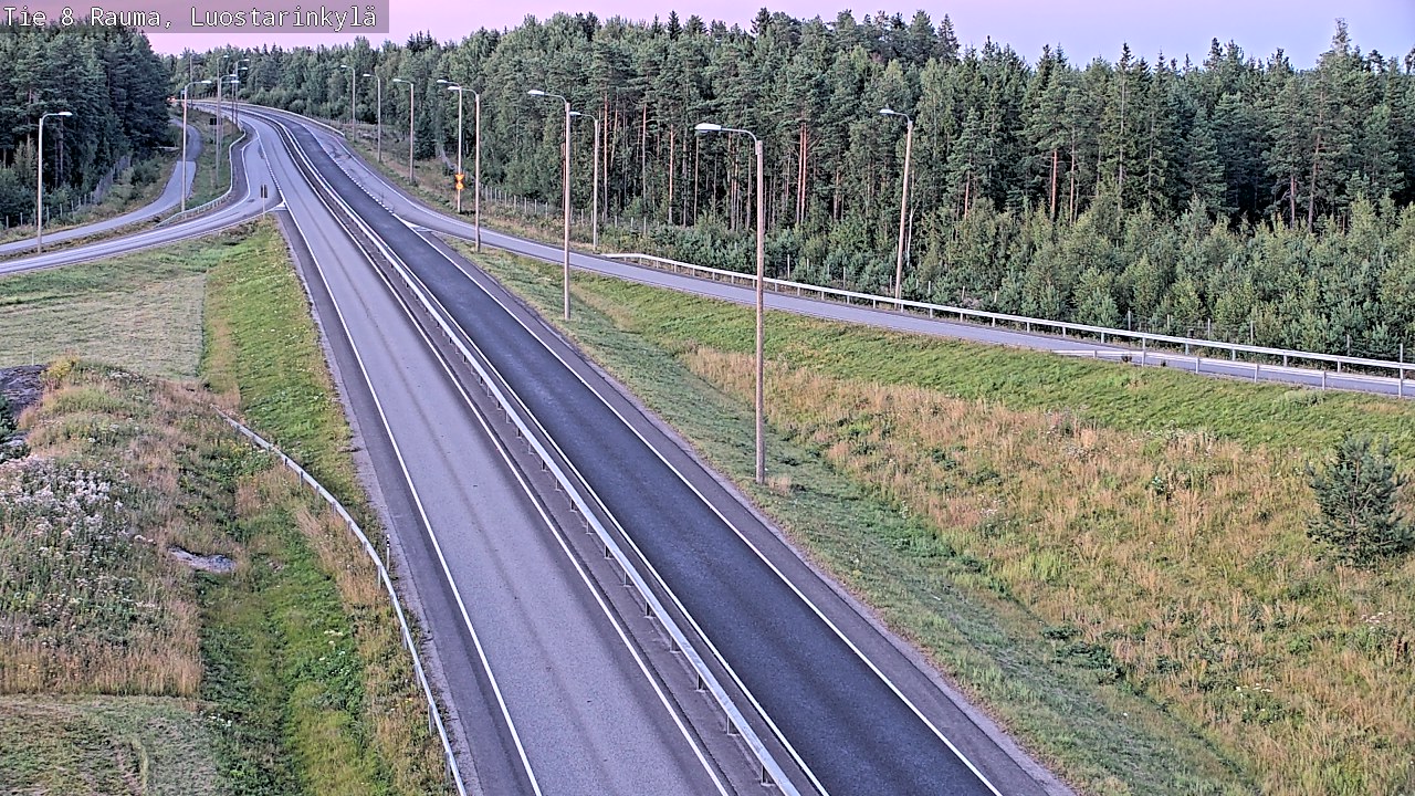 Kelikamerat Kuva Tie 8 Rauma, Luostarinkylä, Rauma, Satakunta