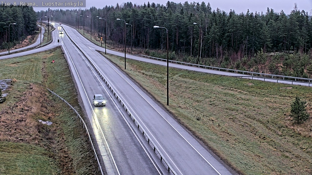 Kelikamerat Kuva Tie 8 Rauma, Luostarinkylä, Rauma, Satakunta