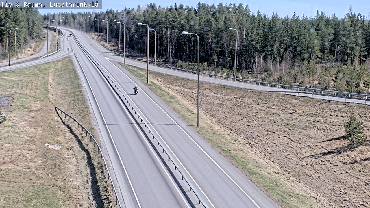 Kelikamerat Kuva Tie 8 Rauma, Luostarinkylä, Rauma, Satakunta