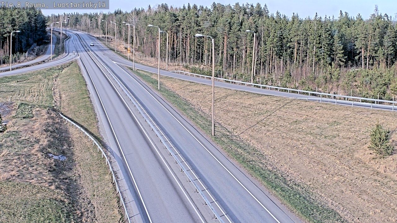 Weather Camera Image Road 8 Rauma, Luostarinkylä, Rauma, Satakunta