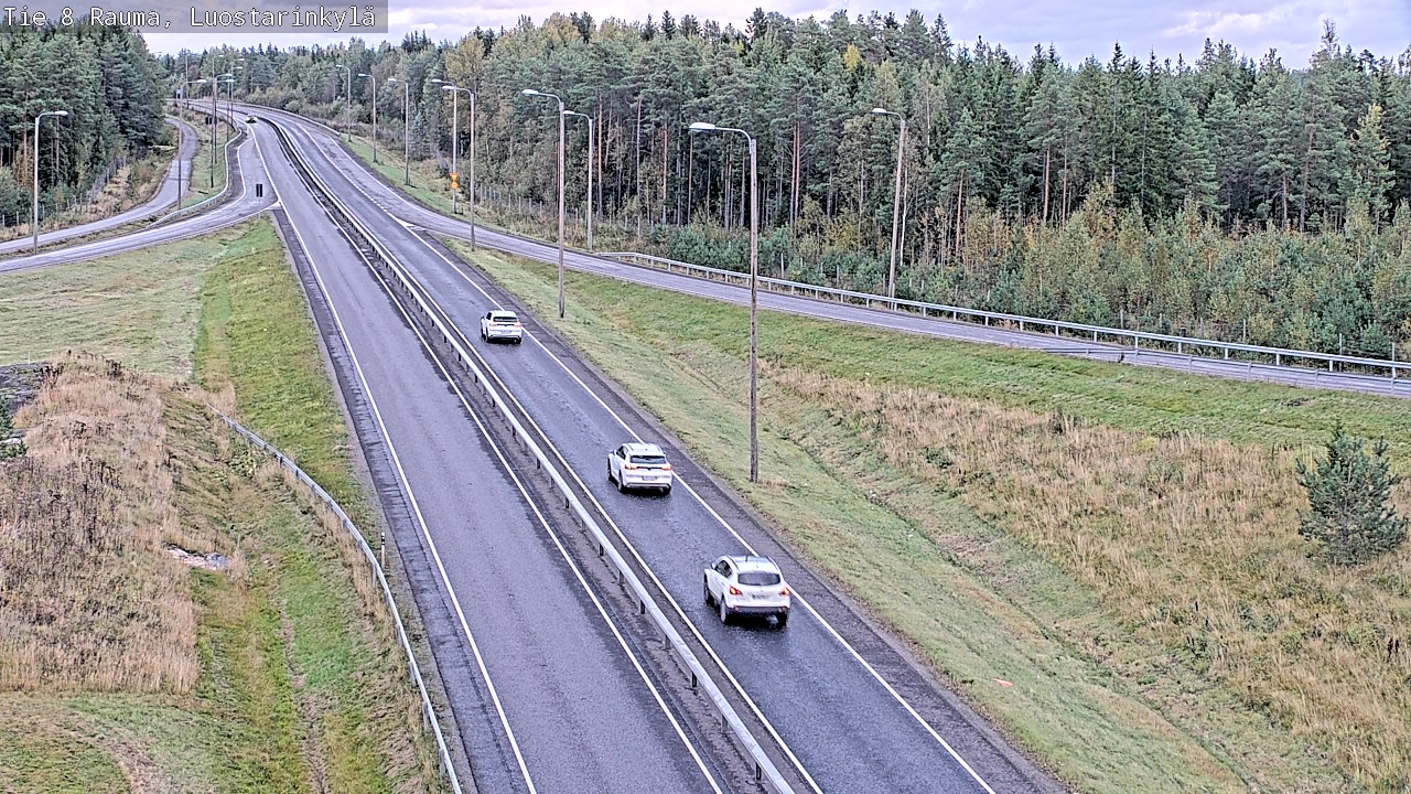 Weather Camera Image Road 8 Rauma, Luostarinkylä, Rauma, Satakunta