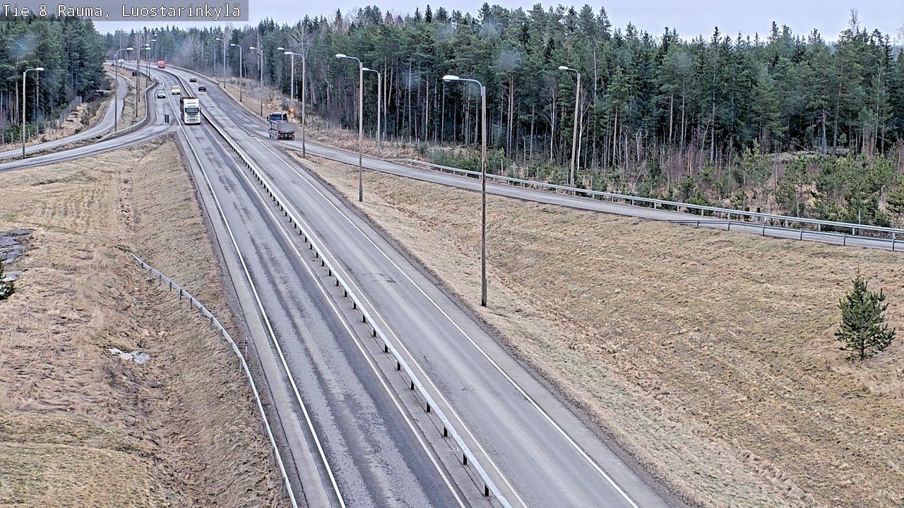Weather Camera Image Road 8 Rauma, Luostarinkylä, Rauma, Satakunta