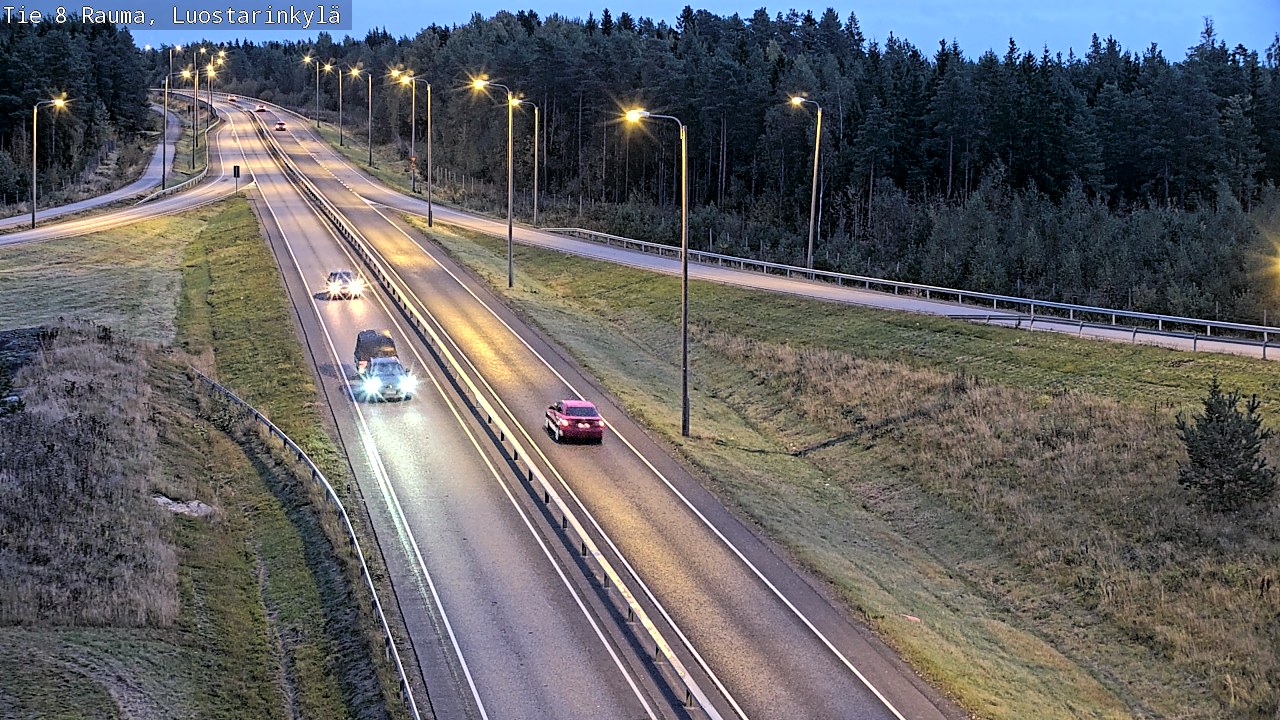 Kelikamerat Kuva Tie 8 Rauma, Luostarinkylä, Rauma, Satakunta