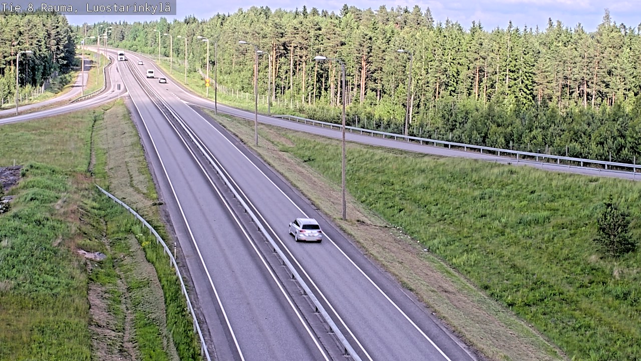 Kelikamerat Kuva Tie 8 Rauma, Luostarinkylä, Rauma, Satakunta