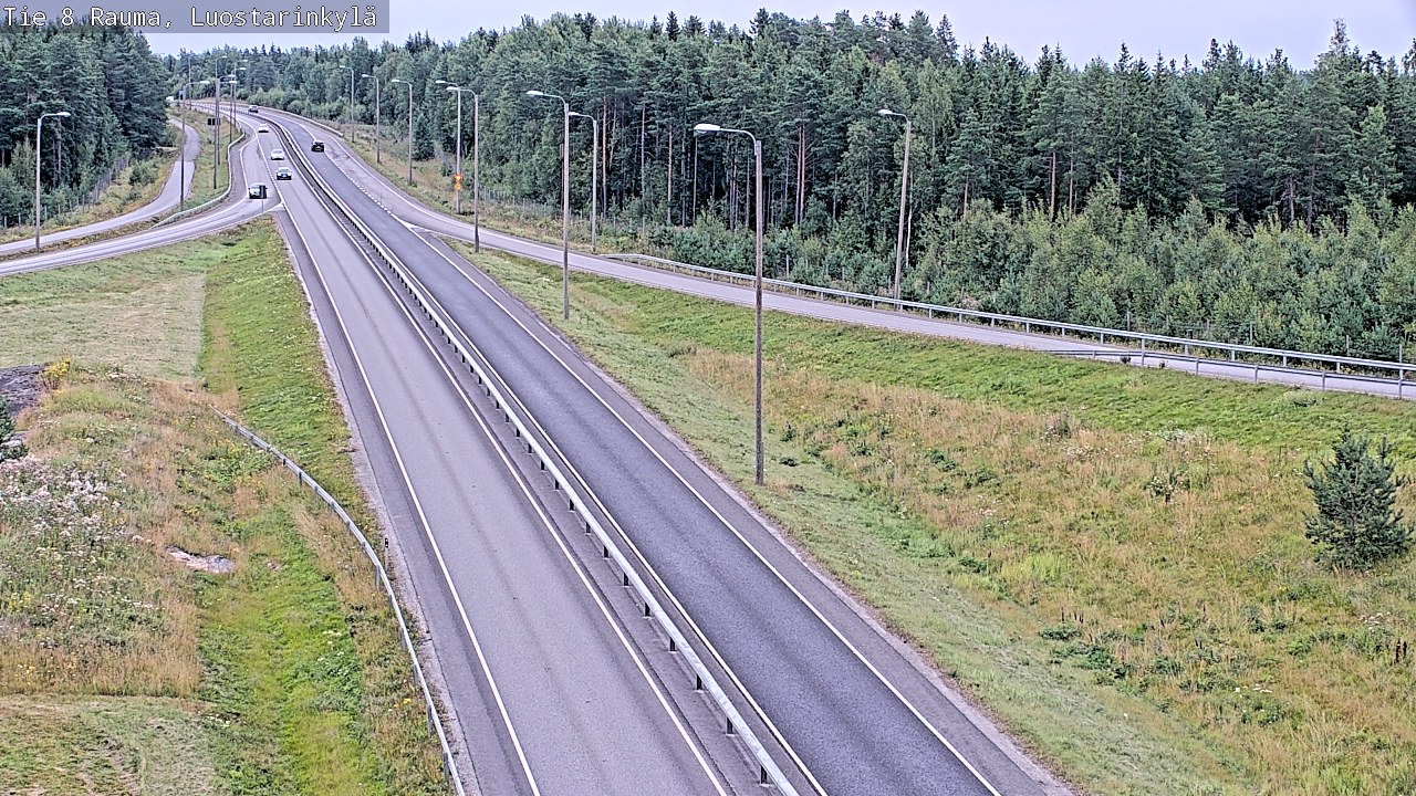 Weather Camera Image Road 8 Rauma, Luostarinkylä, Rauma, Satakunta