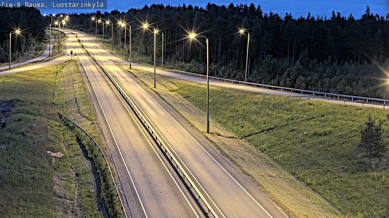 Kelikamerat Kuva Tie 8 Rauma, Luostarinkylä, Rauma, Satakunta