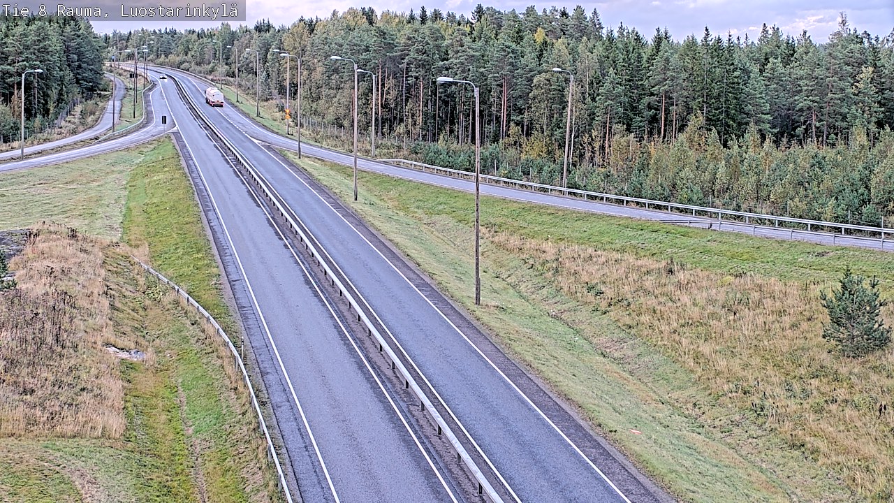 Weather Camera Image Road 8 Rauma, Luostarinkylä, Rauma, Satakunta
