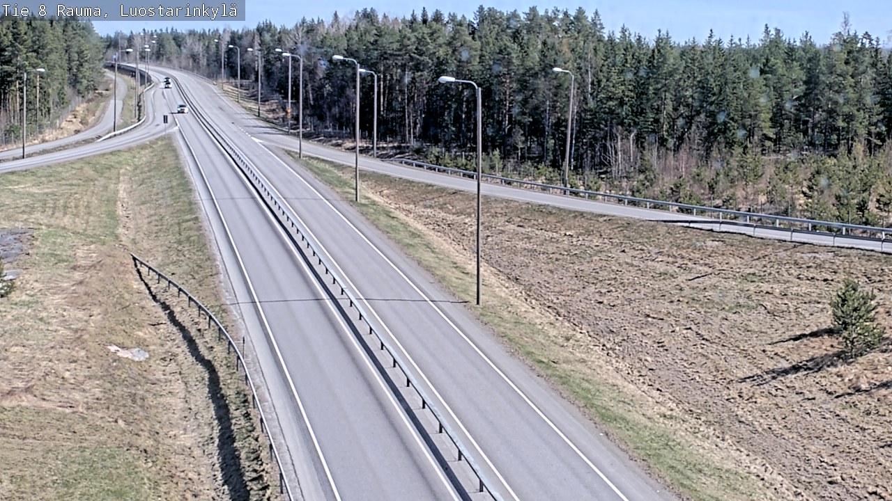 Kelikamerat Kuva Tie 8 Rauma, Luostarinkylä, Rauma, Satakunta