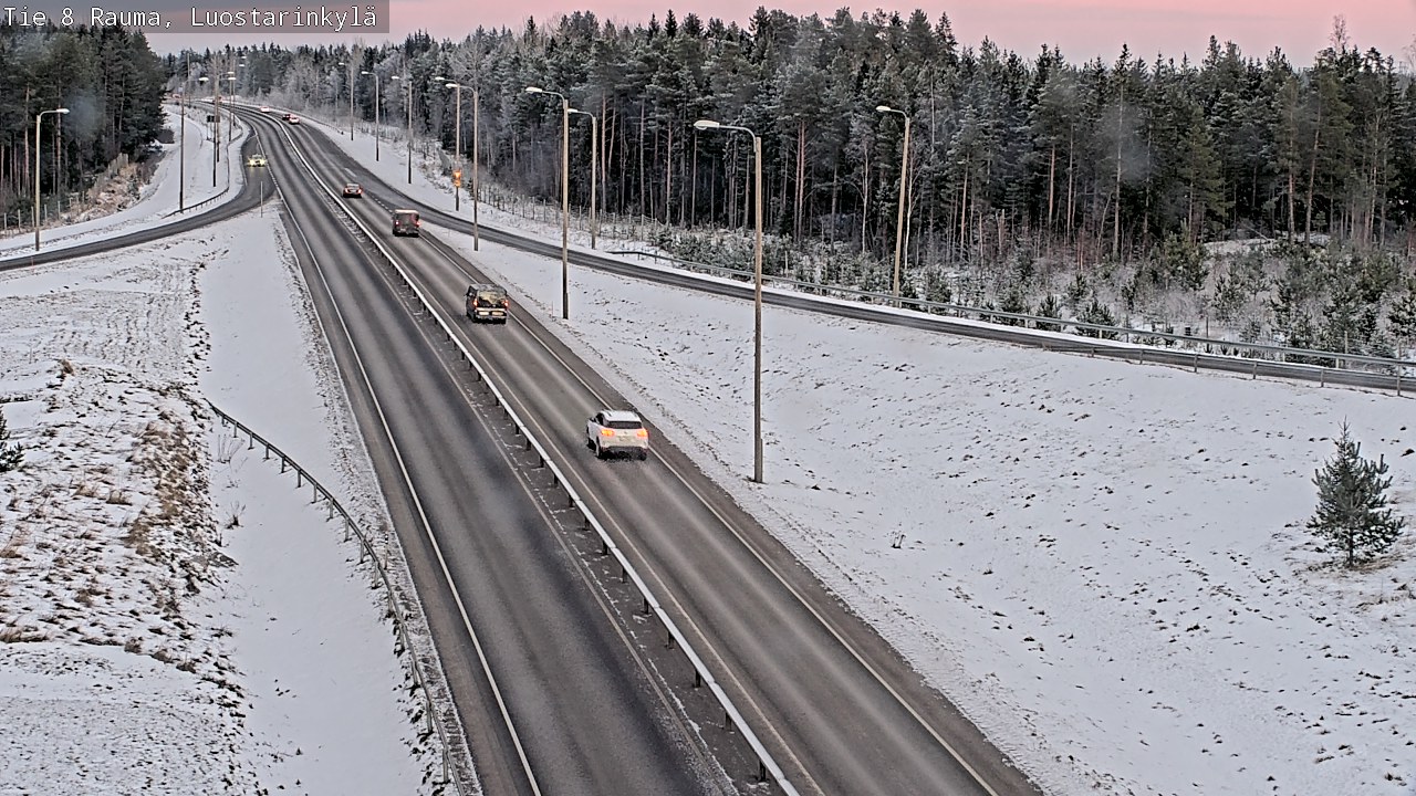Kelikamerat Kuva Tie 8 Rauma, Luostarinkylä, Rauma, Satakunta