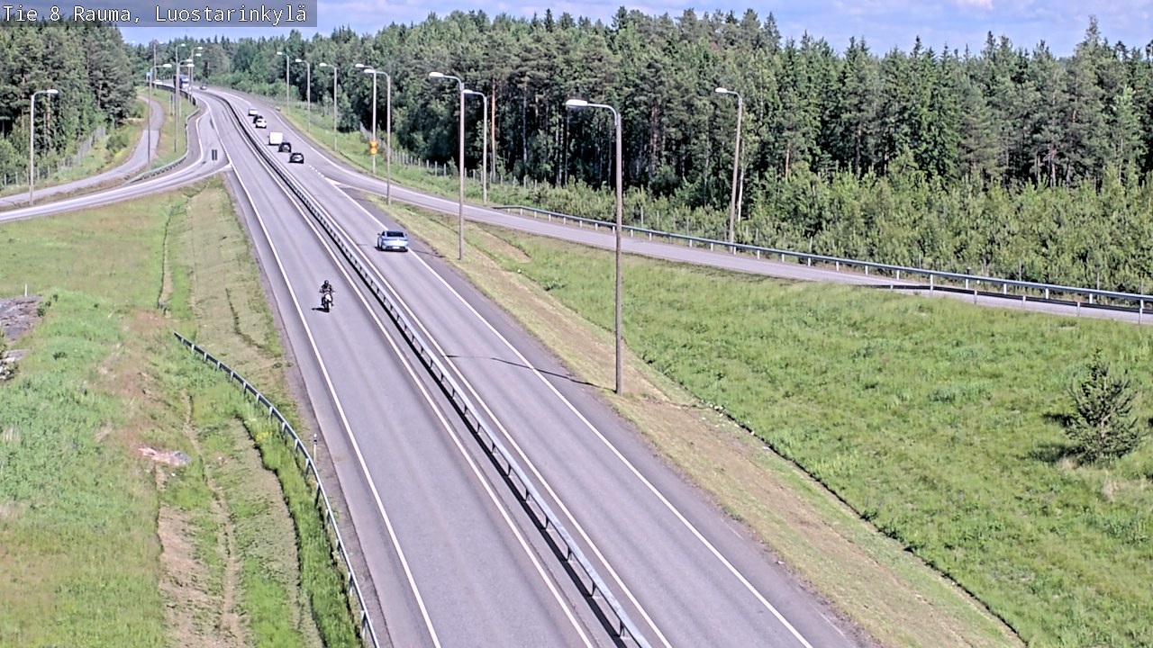 Kelikamerat Kuva Tie 8 Rauma, Luostarinkylä, Rauma, Satakunta