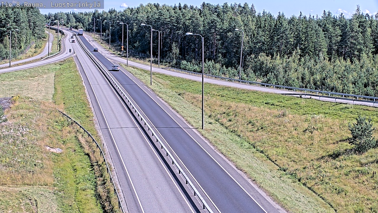 Kelikamerat Kuva Tie 8 Rauma, Luostarinkylä, Rauma, Satakunta