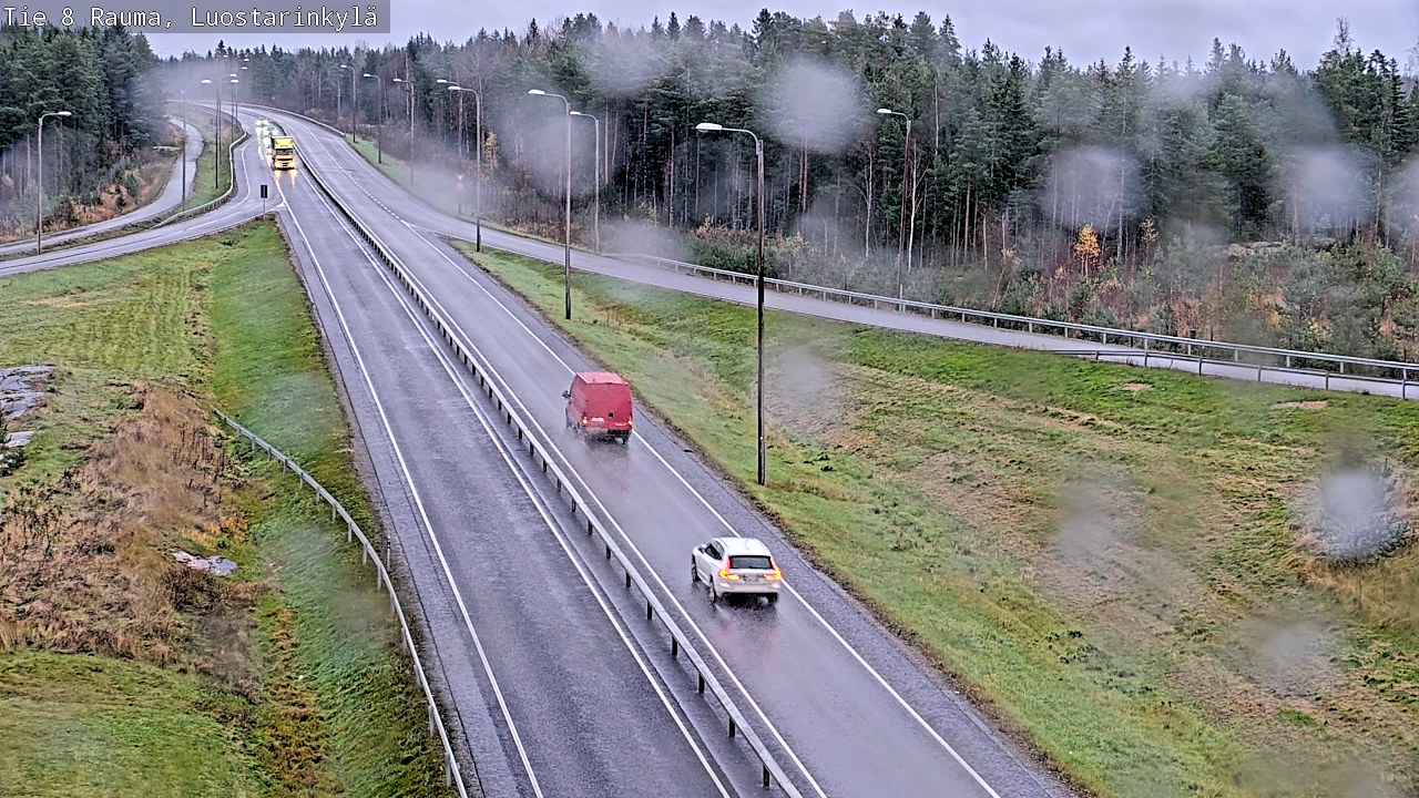 Kelikamerat Kuva Tie 8 Rauma, Luostarinkylä, Rauma, Satakunta